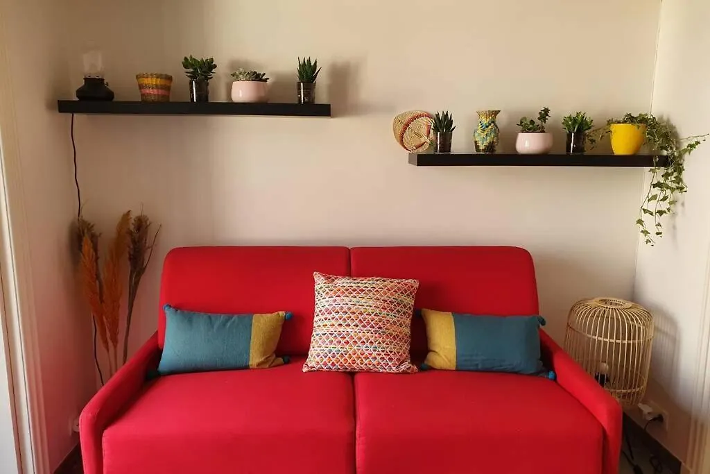 Studio Cosy Et Calme, Au Coeur De Nice Liberation 아파트 0*,  프랑스
